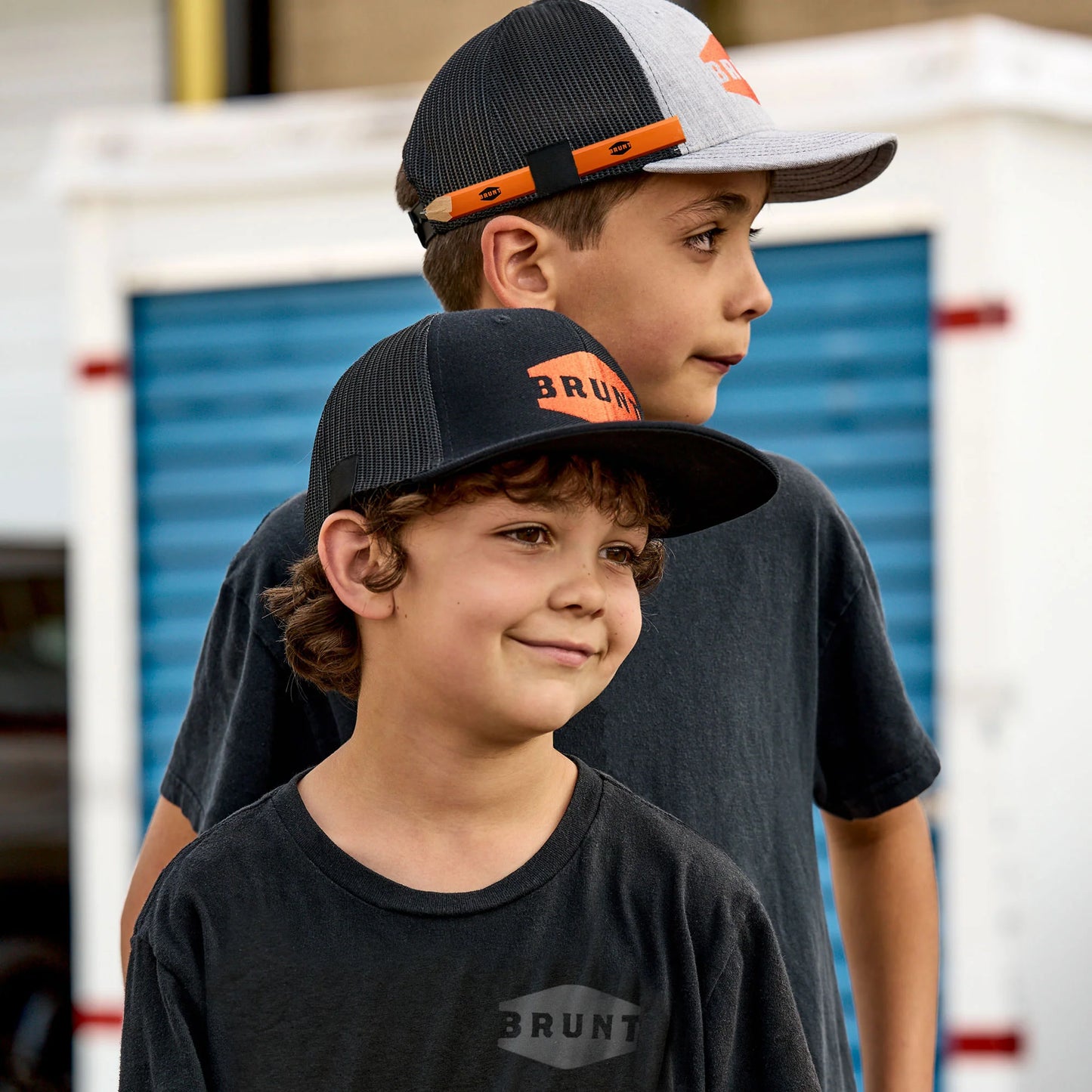 Kids Curved Brim Snapback