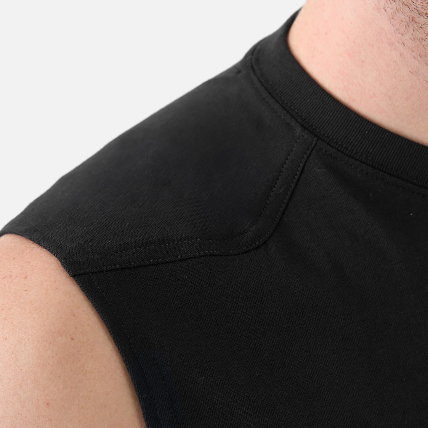 The Martin Sleeveless Pocket Tee