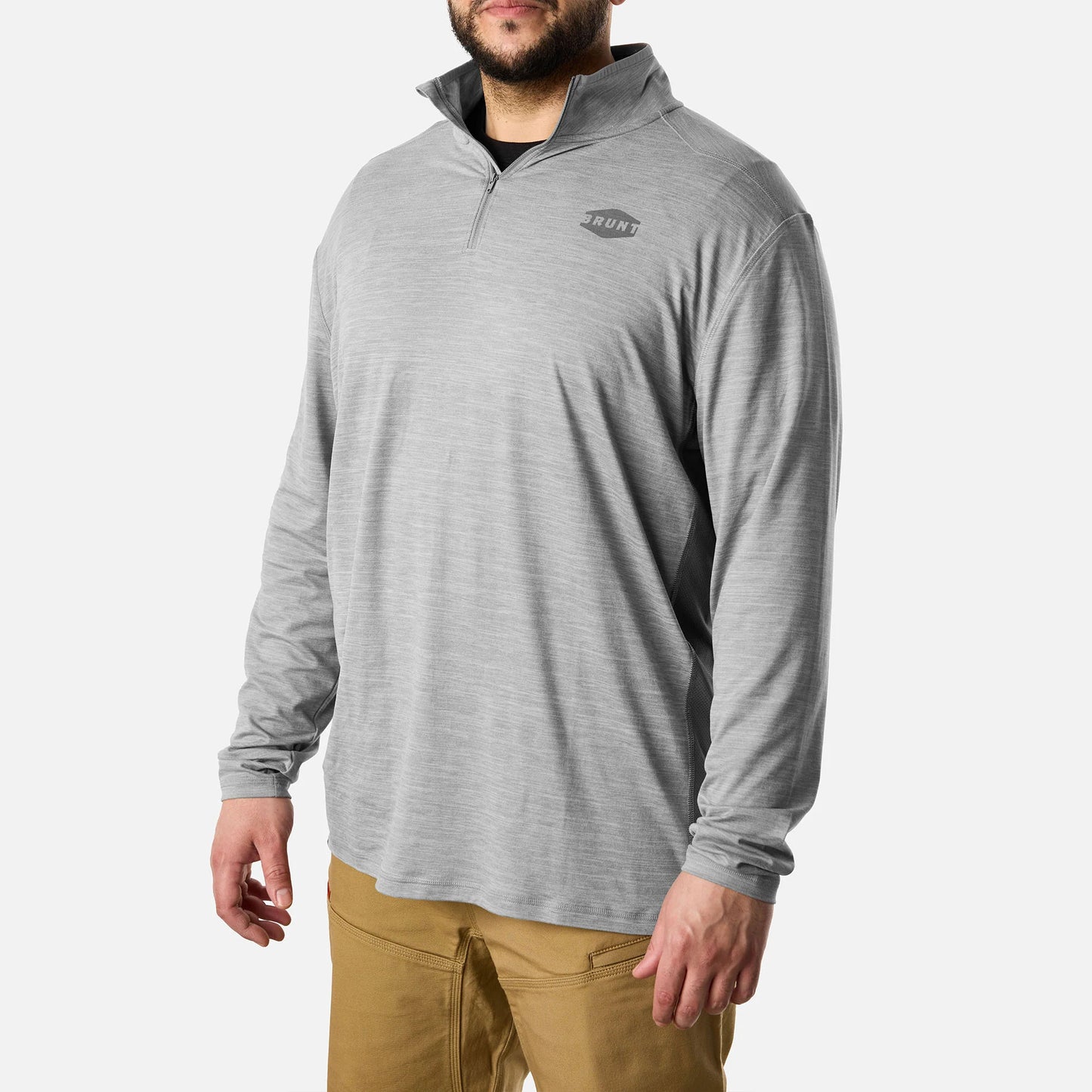 The McKenna 1/4 Zip Long Sleeve Tech Shirt