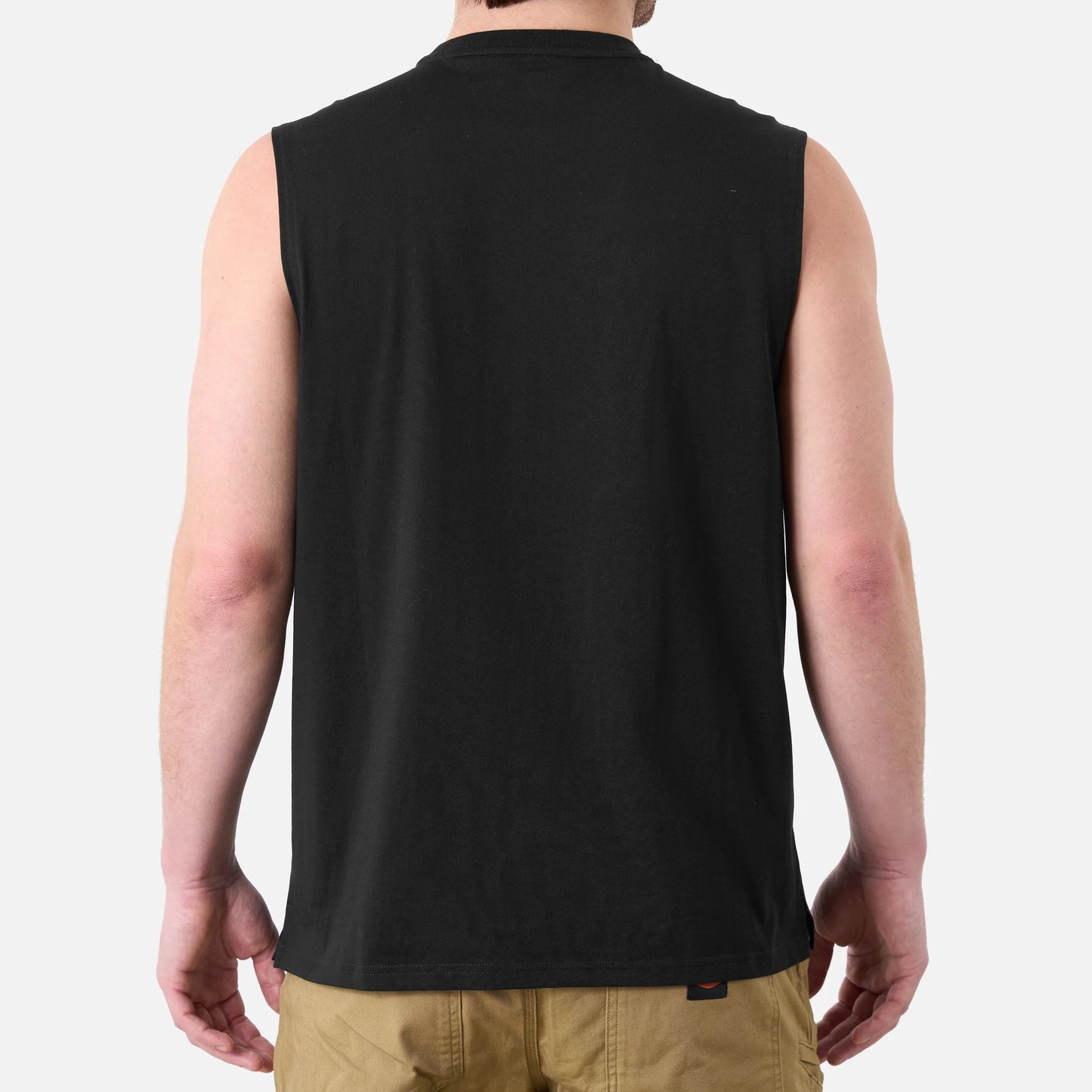 The Martin Sleeveless Pocket Tee