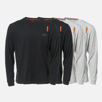 The Martin Long Sleeve Pocket Tee Pack