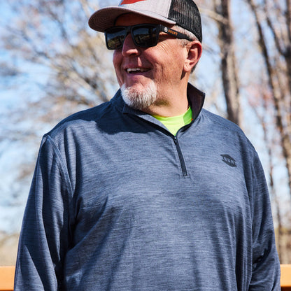 The McKenna 1/4 Zip Long Sleeve Tech Shirt
