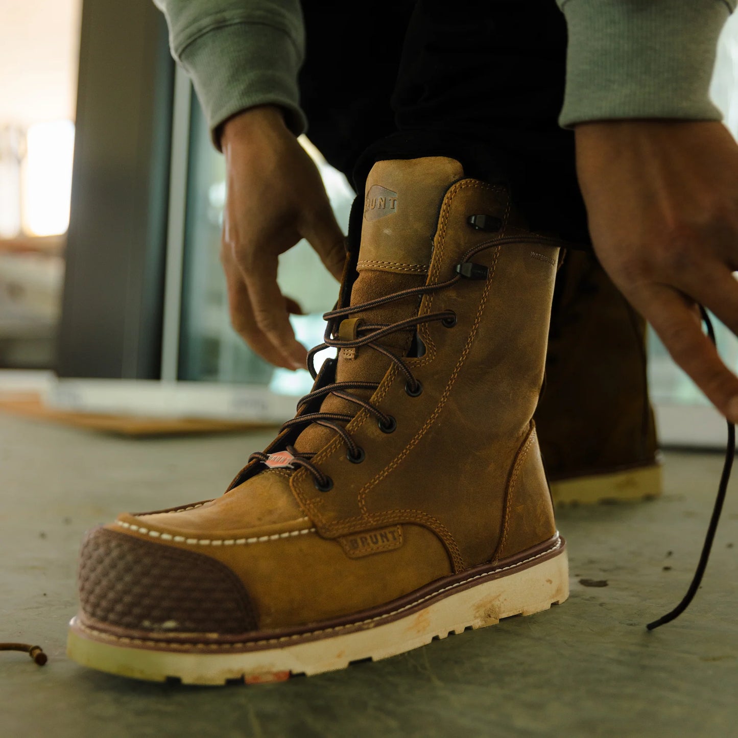 The Marin 8" BRUNT Toe Waterproof (Comp Toe)