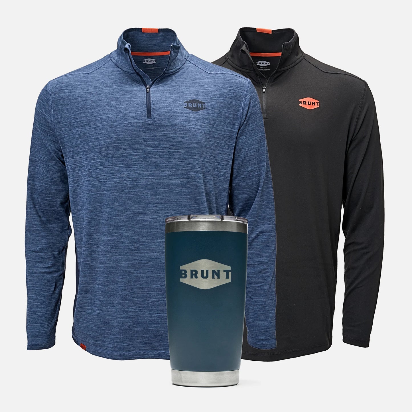 The McKenna 1/4 Zip Long Sleeve Tech Shirt Pack