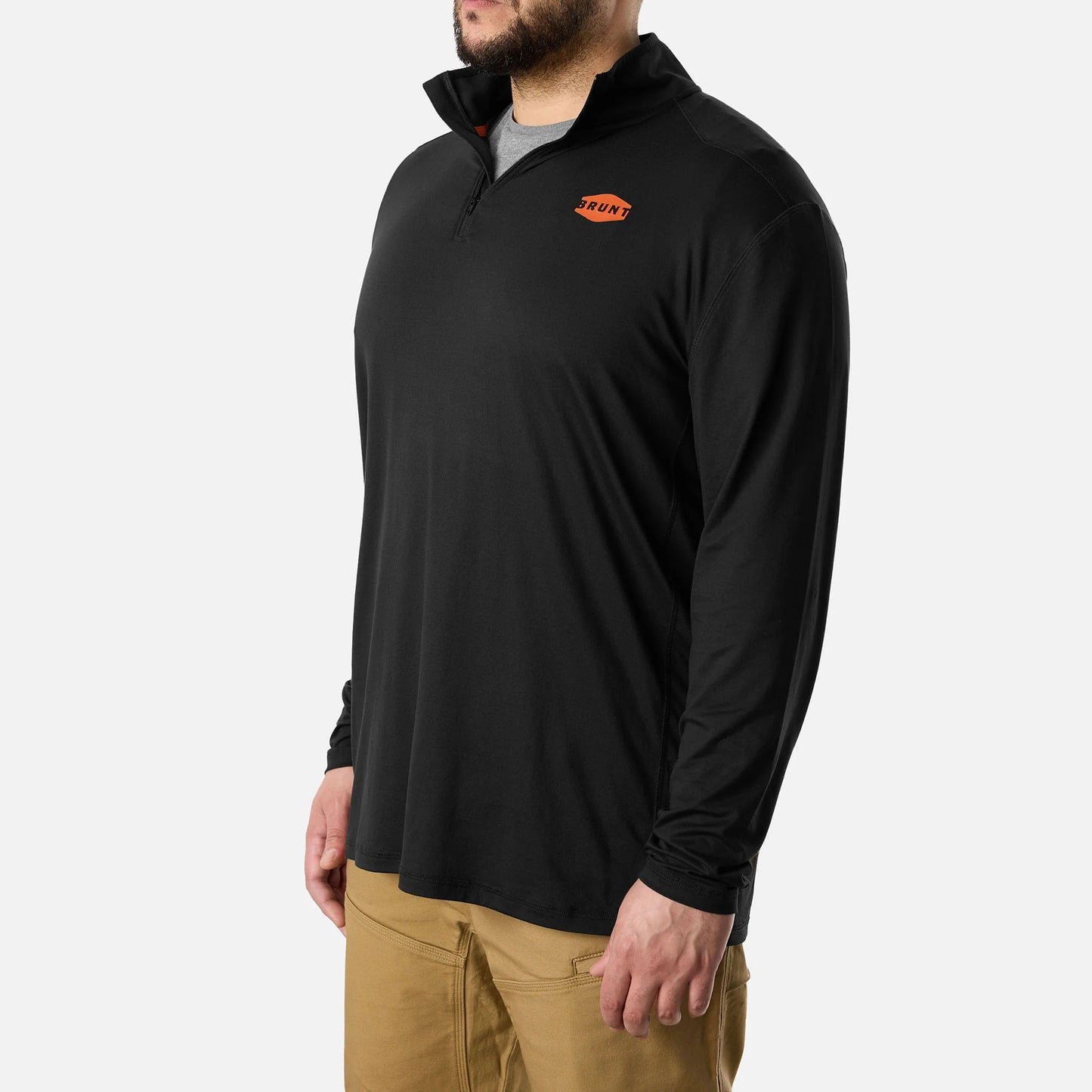 The McKenna 1/4 Zip Long Sleeve Tech Shirt