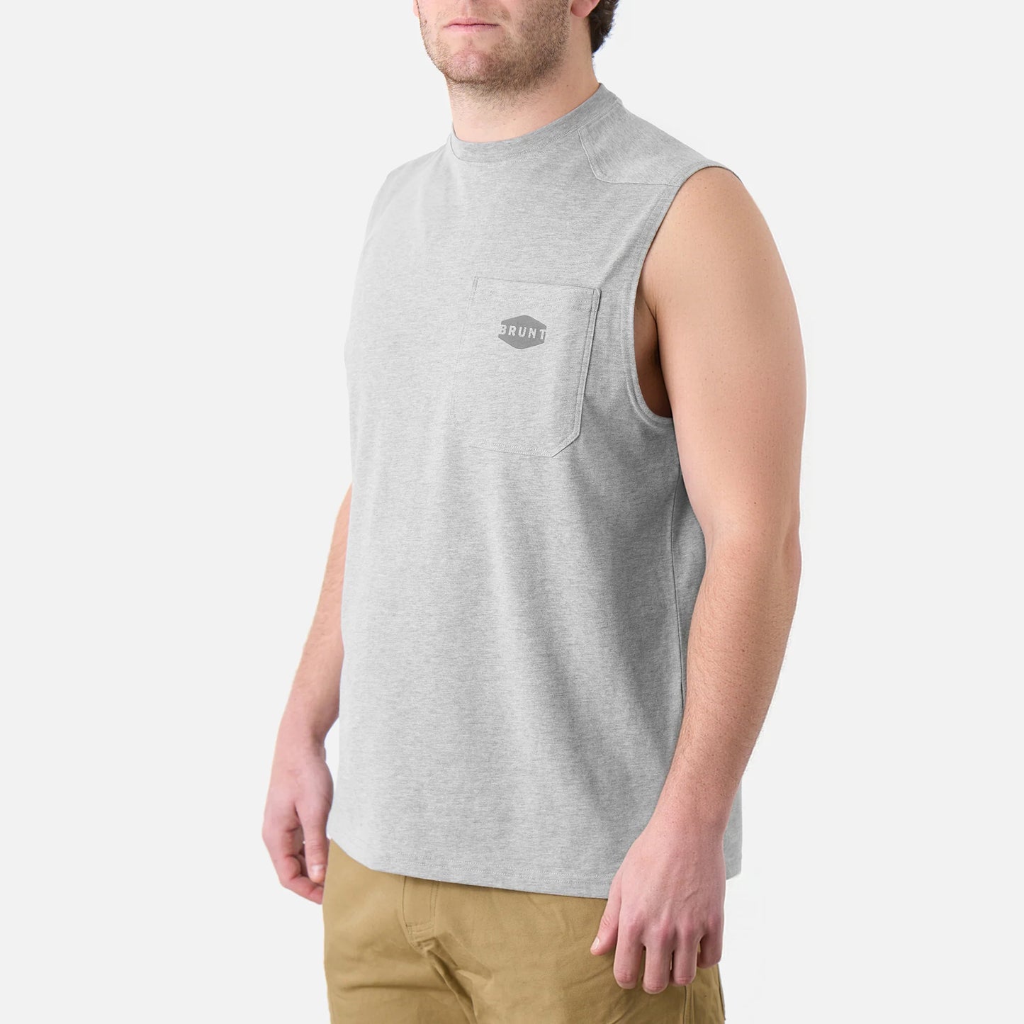 The Martin Sleeveless Pocket Tee
