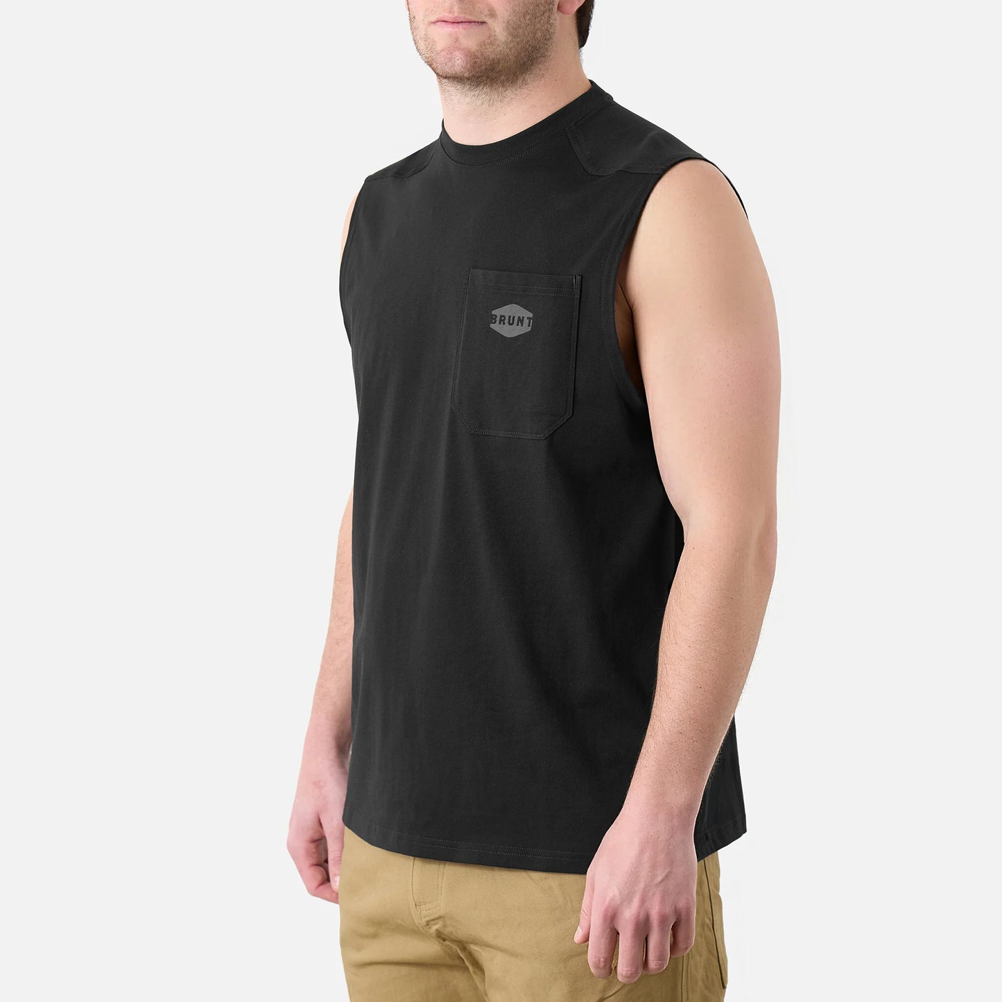 The Martin Sleeveless Pocket Tee
