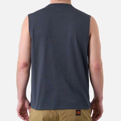 The Martin Sleeveless Pocket Tee