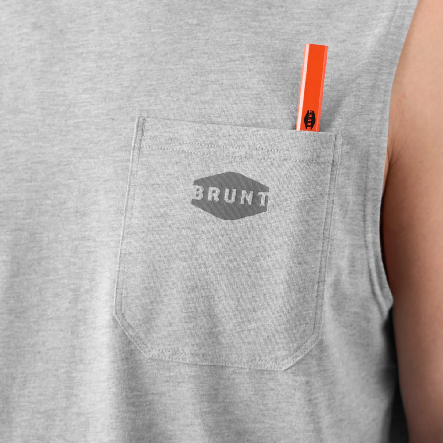 The Martin Sleeveless Pocket Tee
